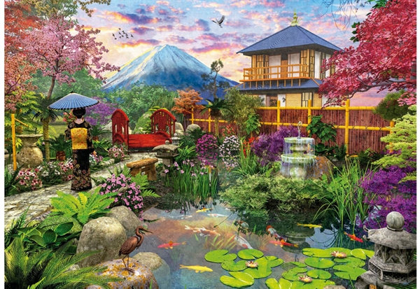 Billede af Japanese Garden hos Puzzleshop
