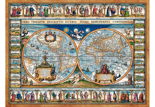 Billede af Map of the World hos Puzzleshop