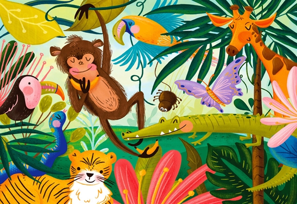 Se In the Jungle hos Puzzleshop