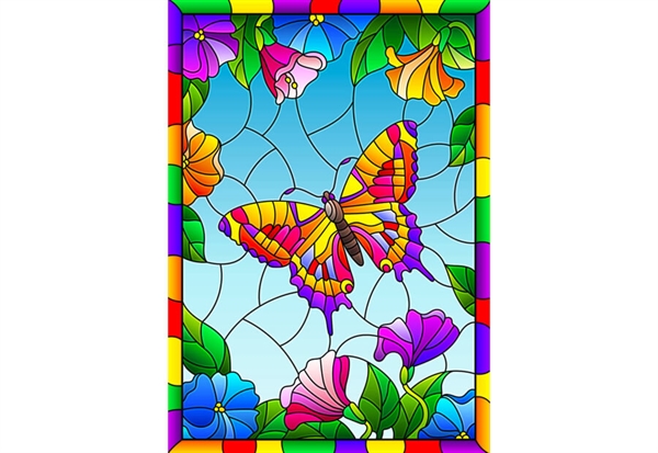 Se Crystal Butterfly hos Puzzleshop