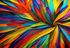 Colorful Feathers