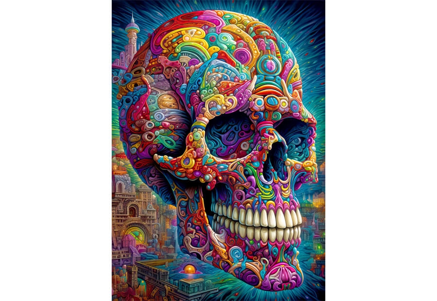 Quirky Skull