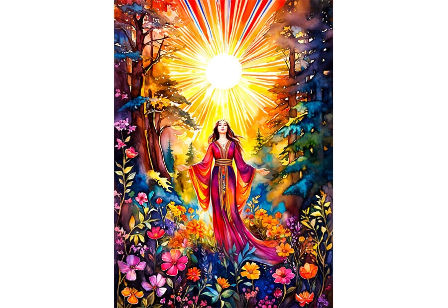 The Goddess in Spring