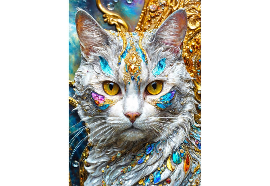 Jeweled Cat