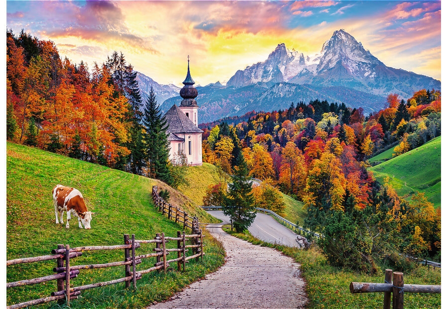 Bavarian Alps in Autumn