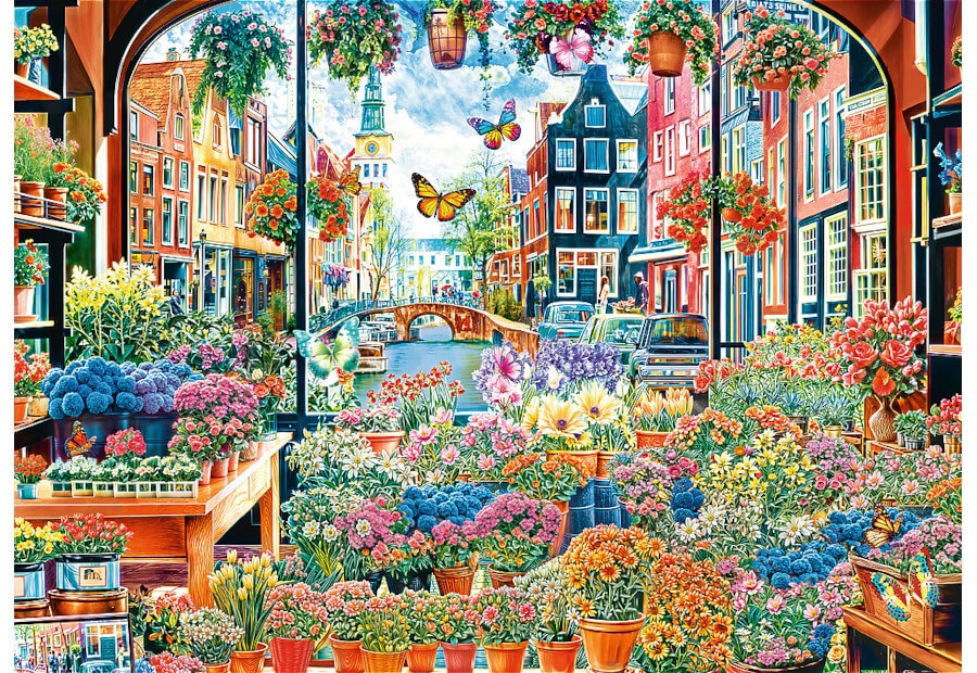 Flower Shop in Amsterdam