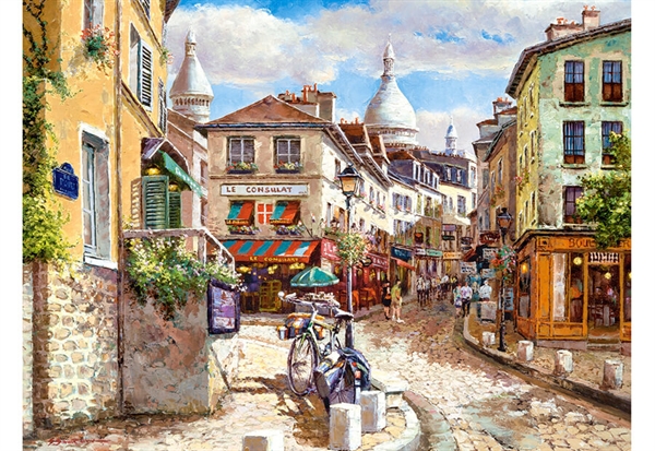 Se Montmartre Sacre Coeur hos Puzzleshop