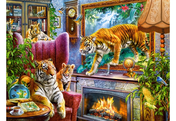 Se Tigers Coming to Life hos Puzzleshop