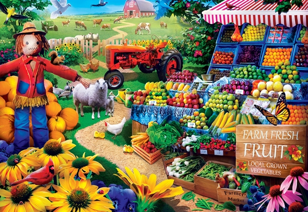 Se Fresh Farm Fruit hos Puzzleshop