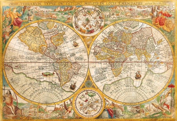 Billede af Ancient Map hos Puzzleshop