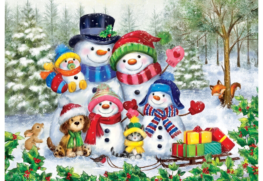 Frosty Family Moments Glitter