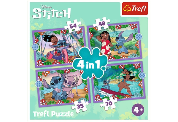 Se Lilo & Stitch's Crazy Day hos Puzzleshop