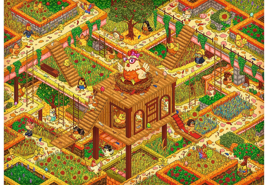 The Impossible Maze - Crazy Chickens