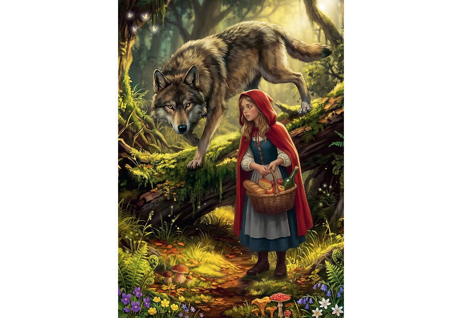 Enchanted Fairy Tales - Little Red Riding Hood and the Wolf