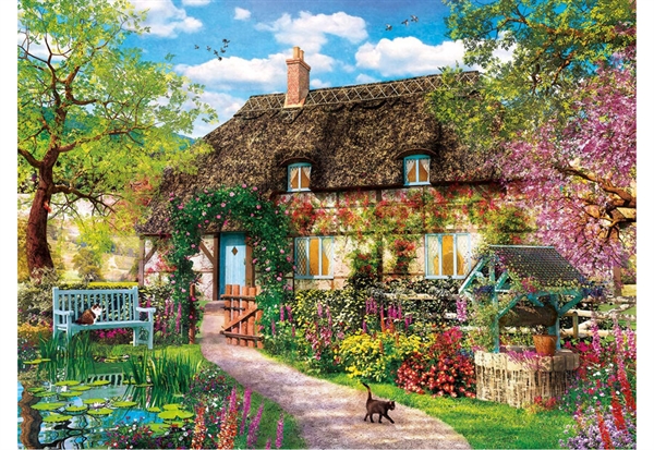 Billede af The Old Cottage hos Puzzleshop