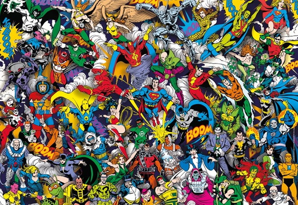Se DC Comics Justice League Impossible hos Puzzleshop