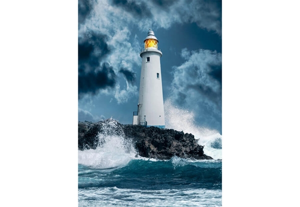 Billede af Lighthouse in the Storm