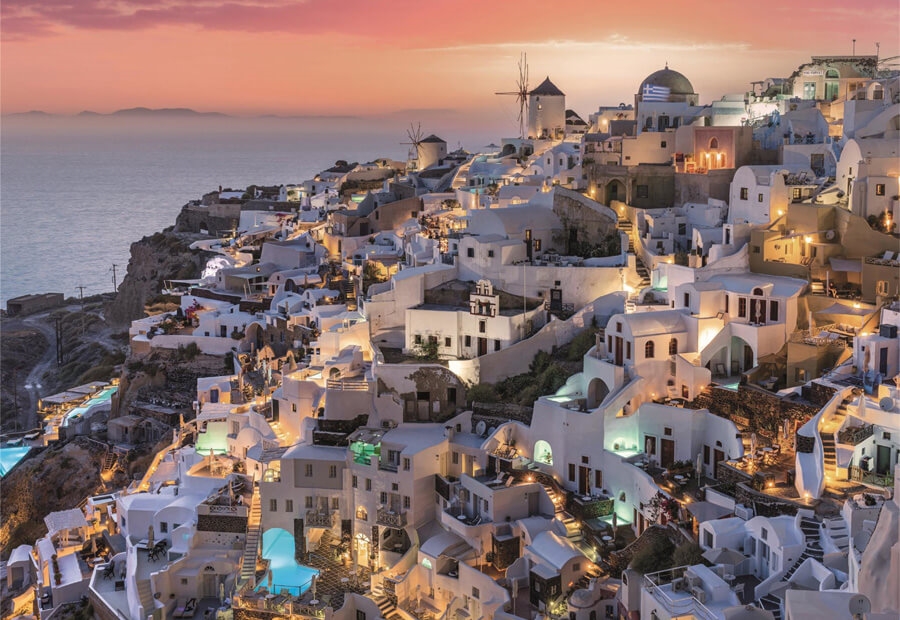 Shades of Santorini