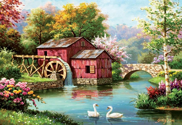 Se The Old Red Mill hos Puzzleshop
