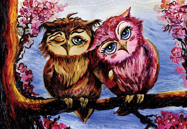 Se The Owls in Love hos Puzzleshop