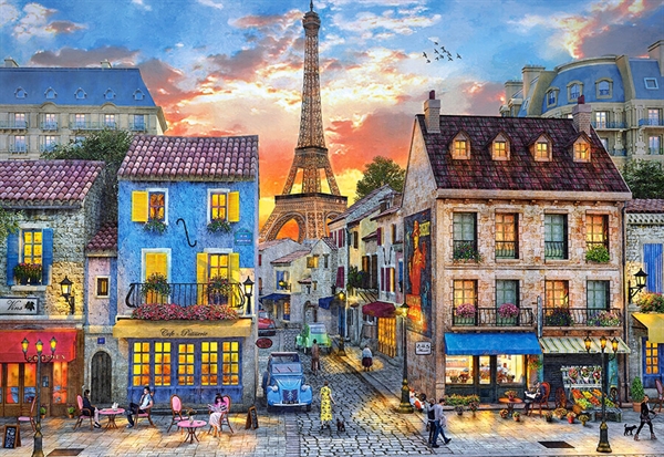 Se Streets of Paris hos Puzzleshop