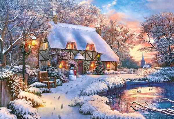 Se Winter Cottage hos Puzzleshop
