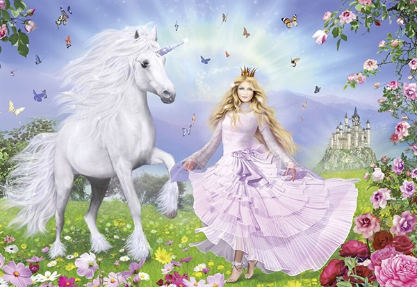Se Princess of the Unicorns hos Puzzleshop