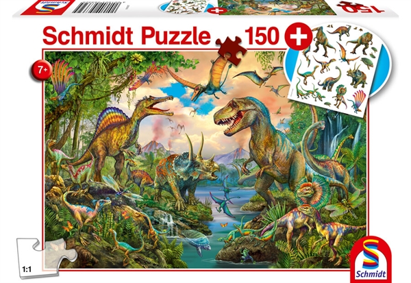 Se Wild Dinosaurs (+ gave) hos Puzzleshop