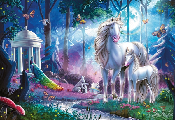 Billede af Unicorn with Foal