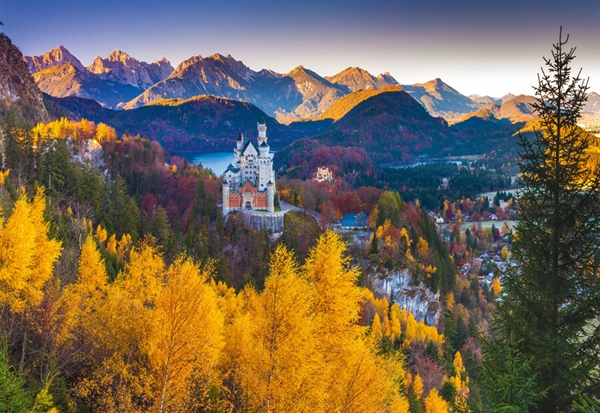 Billede af Autumnal Neuschwanstein
