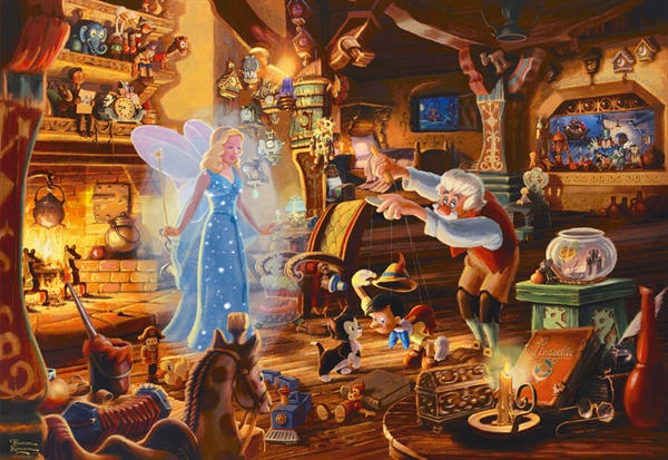 Se Disney Geppetto's Pinocchio hos Puzzleshop