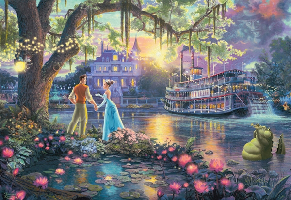 Se Disney The Princess and the Frog hos Puzzleshop