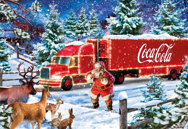 Se Coca-Cola Christmas Truck hos Puzzleshop