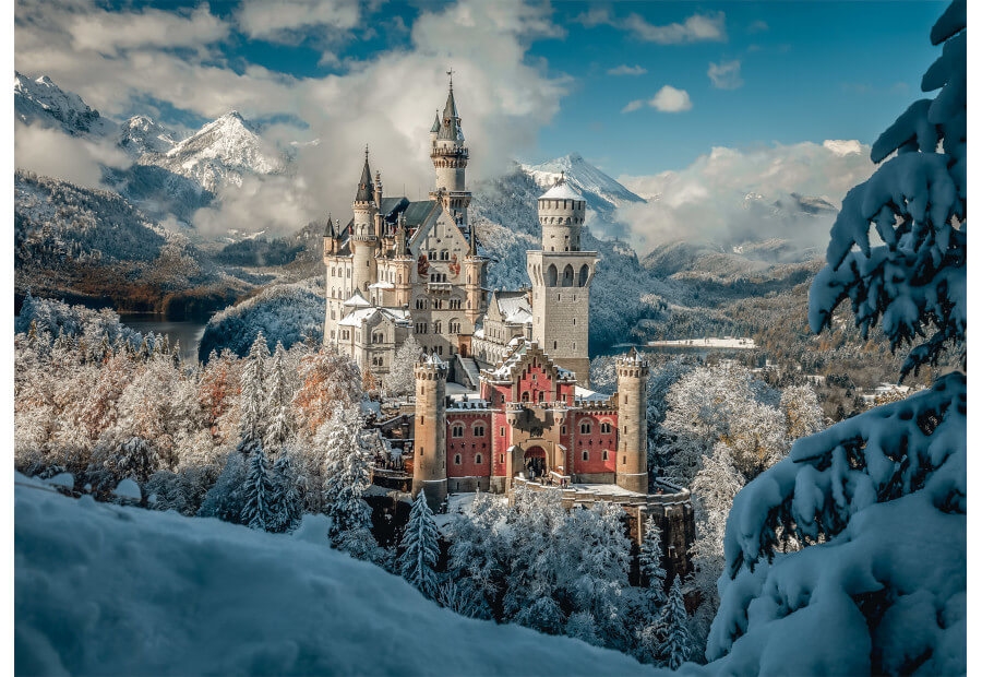 Neuschwanstein Castle in Winter