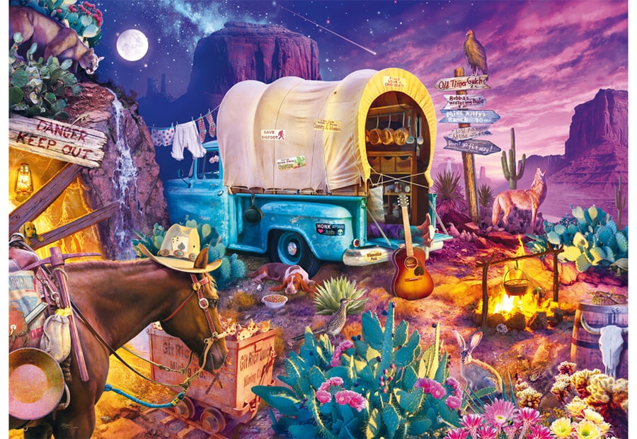 A Charming Wild West Campout