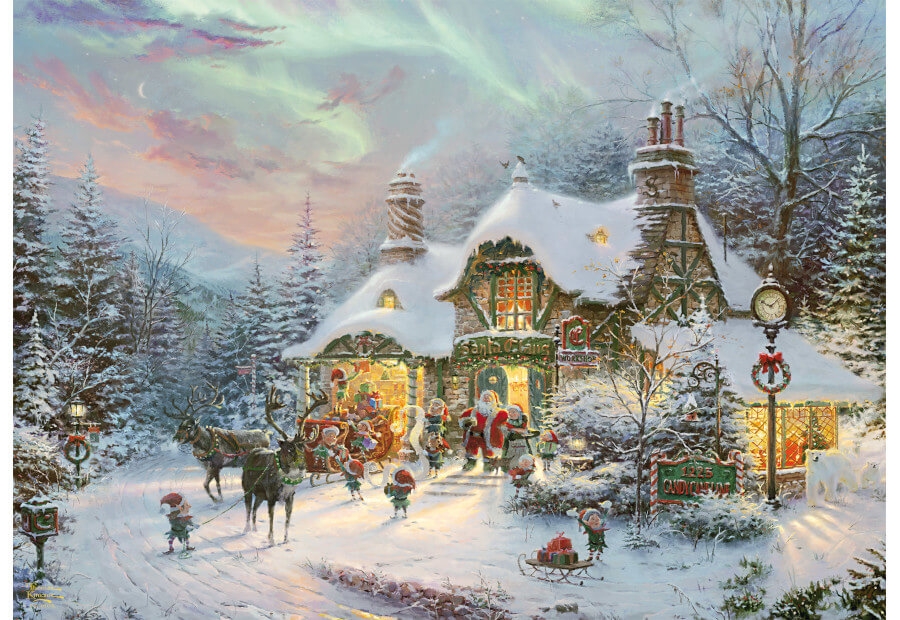 Santaâs Night Before Christmas