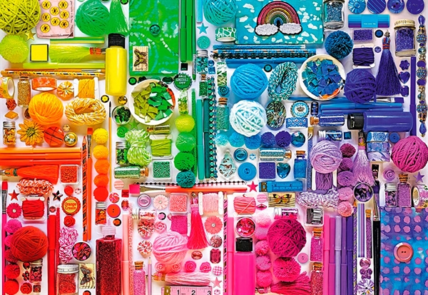 Se Colors of the Rainbow hos Puzzleshop