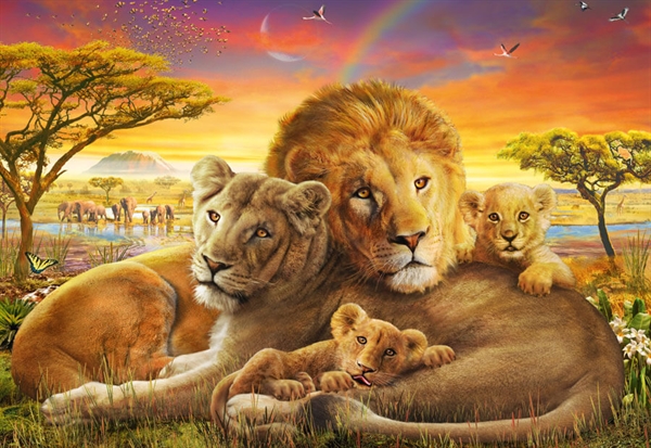 Billede af Loving Lions