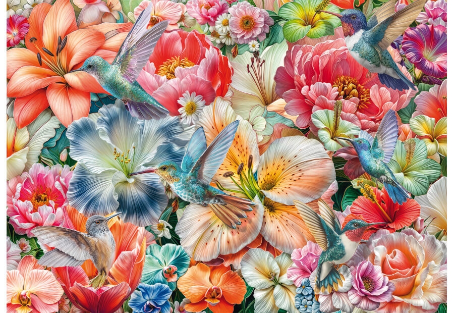 In Full Bloom (Hexagon)