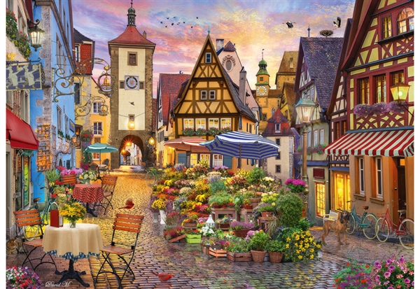 Se Romantic Bavaria, Rothenburg hos Puzzleshop