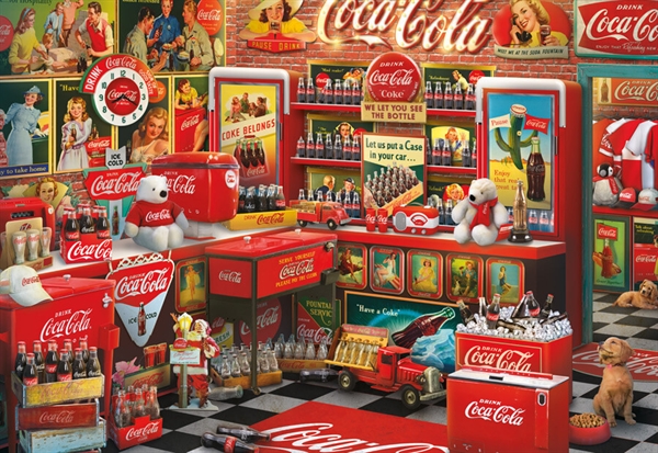 Se Coca-Cola Nostalgia hos Puzzleshop