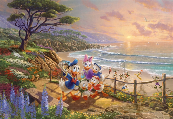 Billede af Disney Donald & Daisy - A Duck Day Afternoon hos Puzzleshop