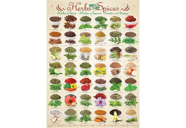 Se Herbs and Spices hos Puzzleshop