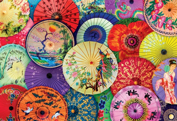 Billede af Asian Oil-Paper Umbrellas