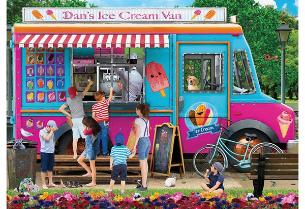 Se Dan's Ice Cream Van hos Puzzleshop