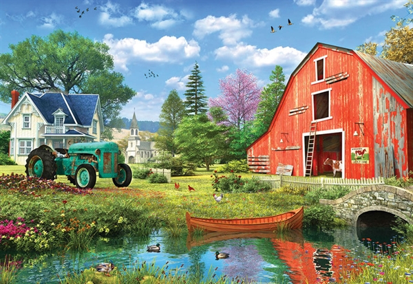 Se The Red Barn hos Puzzleshop