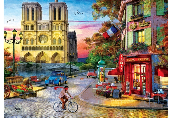 Se Notre Dame Sunset hos Puzzleshop