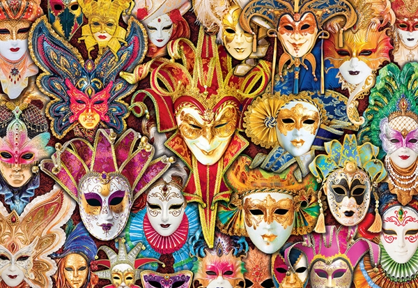 Se Venetian Masks hos Puzzleshop