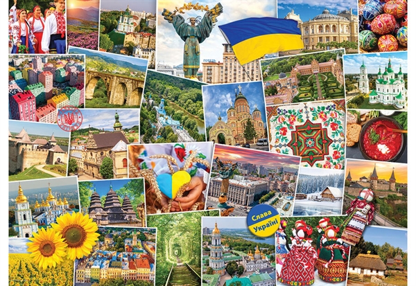Se Globetrotter - Ukraine hos Puzzleshop