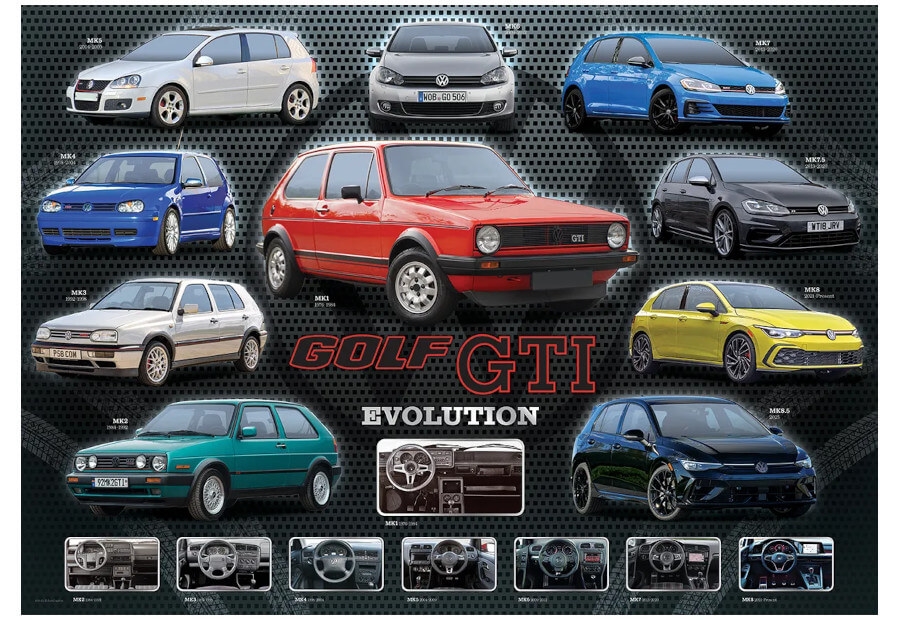 VW Gold GTI Evolution